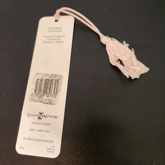 Victorian Nostalgia Bookmark 1994 Made In Canada - Picture 3 of 6